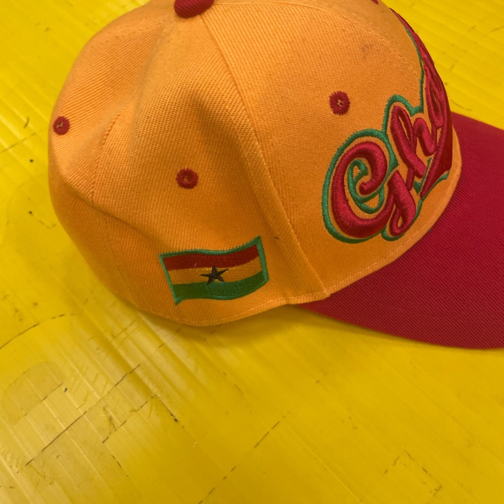 Ghana embroidered stylish hat.
